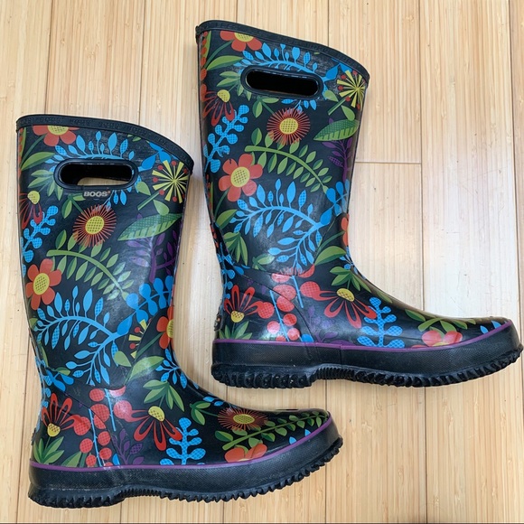 bogs floral boots